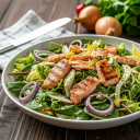 Gekruide Zalmsalade